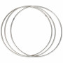 Infinity Hearts Metal Ring Silver Ø15cm - 3 szt.