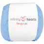 Infinity Hearts Amigurumi Włóczka 16 Błękitny