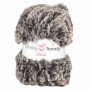 Infinity Hearts Crocus Fur Yarn 81 Charcoal Grey/Grey