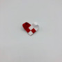 Plecione serca świąteczne marki Rito Krea - Christmas Hearts DIY 22x7cm - 250 szt.