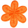 Naprasowanka kwiatek pomarańczowy 4,5x4cm