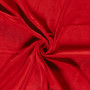 Tkanina bawełniana welurowa 150 cm 15 ciemnoczerwona - 50 cm