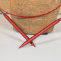 Infinity Hearts Wymienna Żyłka do Drutów na Żyłce Czerwona 36cm (60cm łącznie z drutami)