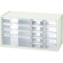 Infinity Hearts Drawer System / Storage Shelf / Drawer Cabinet 1310 Plastic 14 szuflad 44,9x18x24,7cm
