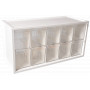 Infinity Hearts Drawer System / Storage Shelf / Drawer Cabinet 510 Plastic 10 szuflad 37,8x15,4x18,9cm