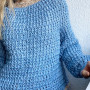 Sweter Lily od Rito Krea - Wzór na Szydełko Rozmiar XS-XL