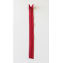 YKK Invisible Zip Fast Red 4mm - 55cm