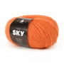 Mayflower New Sky Garn Unicolor 89 Støvet Orange