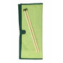 KnitPro Bamboo Zestaw Drutów Prostych Bambusoweoweowe 25 cm 3-10 mm 10 rozmiarów