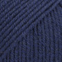 Drops Cotton Merino Yarn Unicolor 08 Granatowy
