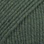 Drops Cotton Merino Yarn Unicolor 22 Ciemnozielony