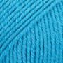 Drops Cotton Merino Yarn Unicolor 24 Turkusowy