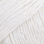 Drops Bomull-Lin Yarn Unicolor 01 Biały