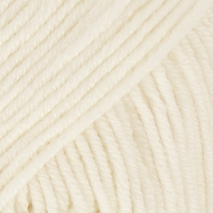 Drops Merino Extra Fine Yarn Unicolor 01 Ecru
