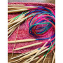 Infinity Hearts Druty na Żyłce Zestaw Bambusowe Kolor Naturalny/Print 80cm 2-10mm - 18 rozmiarów