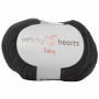 Infinity Hearts Daisy Yarn 17 Black