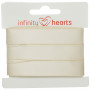 Infinity Hearts Wstążka Satynowa Dwustronna 15mm 810 Ecru - 5m