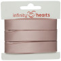 Infinity Hearts Wstążka Satynowa Dwustronna 15mm 146 Różowa - 5m