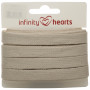 Infinity Hearts Anorak Sznurek Bawełniany Płaski 10mm 200 Ecru - 5m