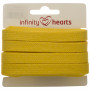 Infinity Hearts Anorak Sznurek Bawełniany Płaski 10mm 340 Żółty - 5m