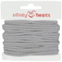 Infinity Hearts Anorak Sznurek Bawełniany Okrągły 3mm 920 Jasnoszary - 5m