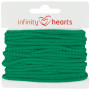Infinity Hearts Anorak Sznurek Bawełniany Okrągły 3mm 720 Jasnozielony - 5m