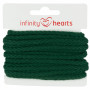 Infinity Hearts Anorak Sznurek Bawełniany Okrągły 5mm 760 Ciemnozielony - 5m