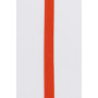 Taśma poliestrowo-bawełniana 510 ciemnopomarańczowa na metry 8 mm - 50 cm