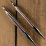Prym by KnitPro Lilac Stripes Wymienne Druty na Żyłce Drewniane Zestaw 60-120cm 4-10mm - 8 Par