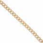 Infinity Hearts Metre Chain Aluminium Gold 13x11mm - 50cm