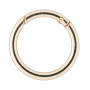 Infinity Hearts O-Ring/Endless Ring with Opening Brass Light Gold Ø37,6mm - 5 szt.