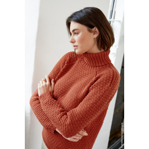 Cool Wool Women’s Sweater by Lana Grossa - Sweter Damski Reglanowy Wzór na Druty Rozmiar 8/10 - 20/22