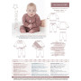 Zestaw dresowy dla niemowląt MiniKrea Pattern 0-4 lat