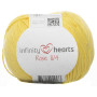 Infinity Hearts Rose 8/4 Włóczka Unicolor 188 Dark Żółty