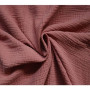 Tkanina bawełniana krepowa 135cm 142 Dark Old Pink - 50cm