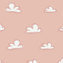 Popelina bawełniana Chmury 150cm 024 - 50 cm