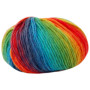 Hjertegarn Incawool Yarn Print Color 1102 Rainbow