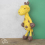 Zestaw DIY/DIY George Giraffe szydełkowany