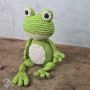Zestaw DIY/DIY Vinny Frog szydełkowany