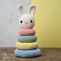 Zestaw DIY/DIY układanie króliczka na szydełku