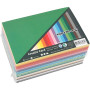 Kreatywna tektura, dupa. kolory, A6, 105x148 mm, 180 g, 300 kartek/ 1 pk.