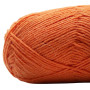 Kremke Soul Wool Edelweiss Alpaka 019 Ciemnopomarańczowy