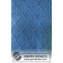 Niebieski Glass by DROPS Design - wzór na bluzkę rozmiar S - XXXL