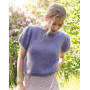 Violet Meadow by DROPS Design - wzór na bluzkę rozmiar S - XXXL