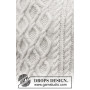 Stone Cables by DROPS Design - Wzór na bluzkę Rozmiar. S-XXXL