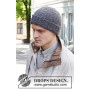 Flagstone Hat by DROPS design - wzór na czapkę rozmiar S/M - L/XL S/M - L/XL
