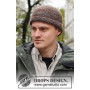 Firewood Hat by DROPS Design - Wzór na czapkę Rozmiar. S/M - L/XL