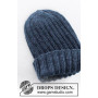 Icebound Hat by DROPS Design - Wzór na czapkę rozmiar. S/M - L/XL