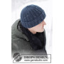 Icebound Hat by DROPS Design - Wzór na czapkę rozmiar. S/M - L/XL