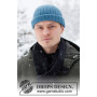 Winter Mist Hat by DROPS Design - Wzór na czapkę rozmiar. S/M - L/XL